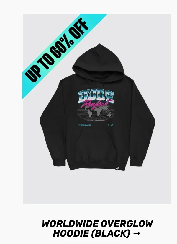 Worldwide Overglow Hoodie (Black)
