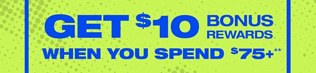 HT Rewards Exclusive. Hours Left. Get $10 Bonus Rewards When You Spend $75 and up