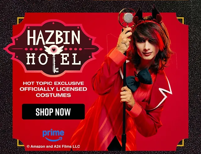 Hazbin Hotel. Hot Topic Exclusive Officially Licensed Costumes. Shop Now