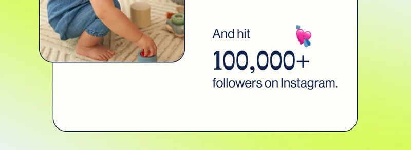 And hit 100,000+ followers on Instagram.