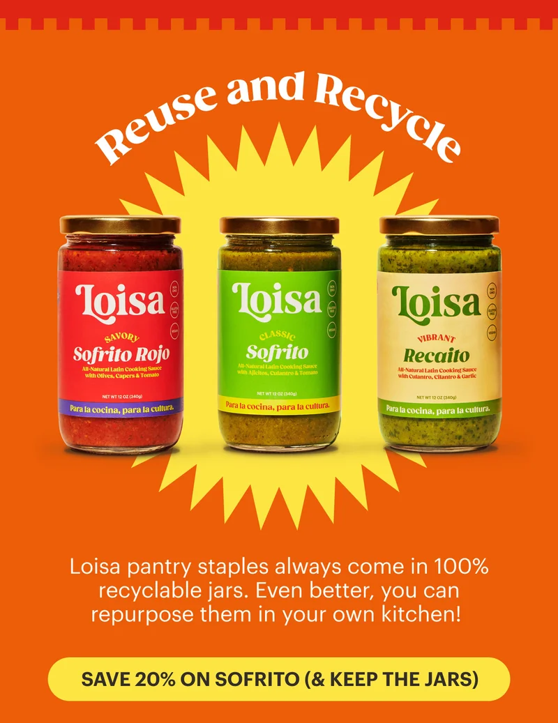 Save 20% on sofrito