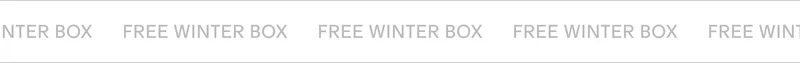 FREE WINTER BOX