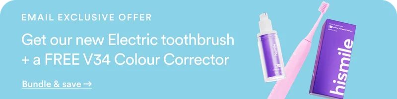 Email exclusive offer. Get our new electric toothbrush and a free V34 colour corrector serum!