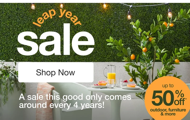 Leap Year Sale — Shop Now!