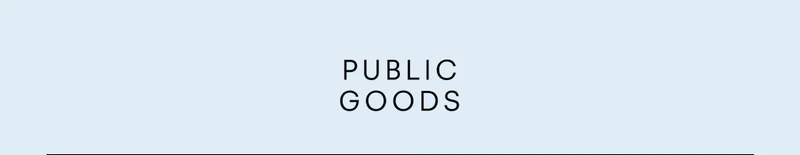 Public Goods