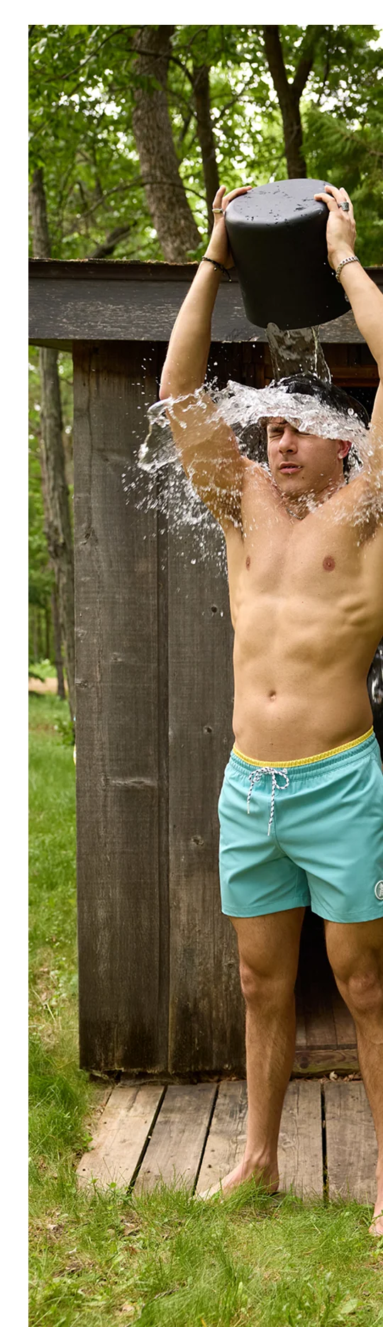 Classic Swim Trunk: The Hang Tens 5.5"