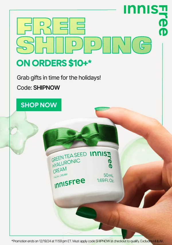 FREE SHIPPING ON ORDERS $10+