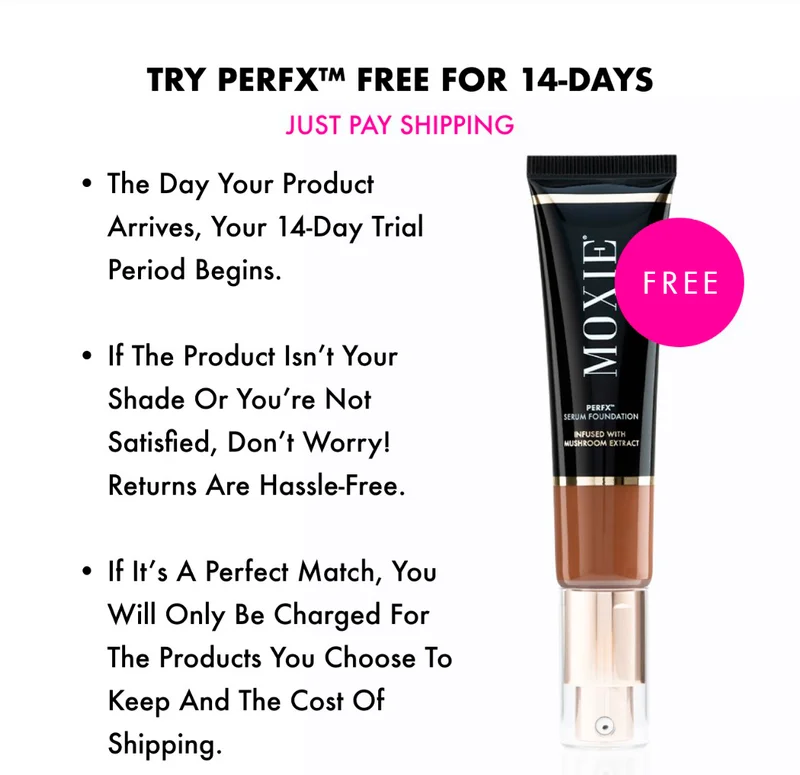 TRY PERFX™ FREE FOR 14-DAYS JUST PAY SHIPPING