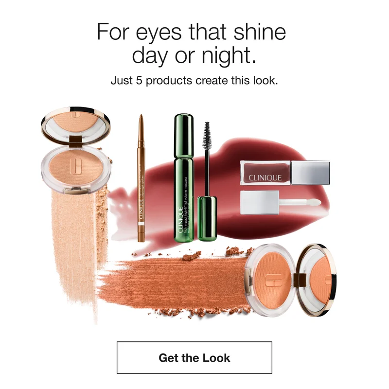 For eyes that shine day or night. Just 5 products create this look. | Get the Look