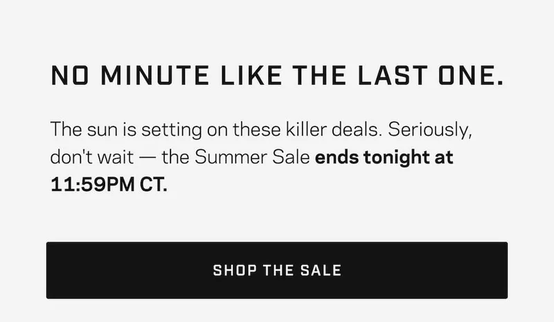 Shop the sale