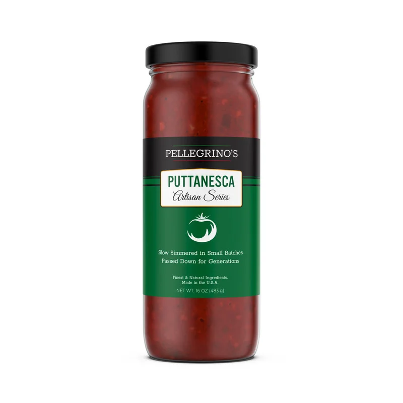 Image of Pellegrino's Puttenesca Tomato Sauce (Pack)