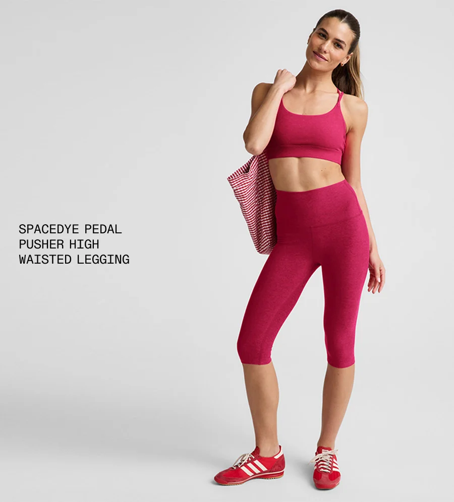 Spacedye™ Pedal Pusher High Waisted Legging