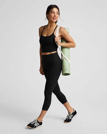 Spacedye™ Walk And Talk High Waisted 20.5" Capri Legging