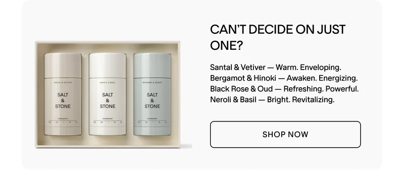 Deodorant Mini Trio