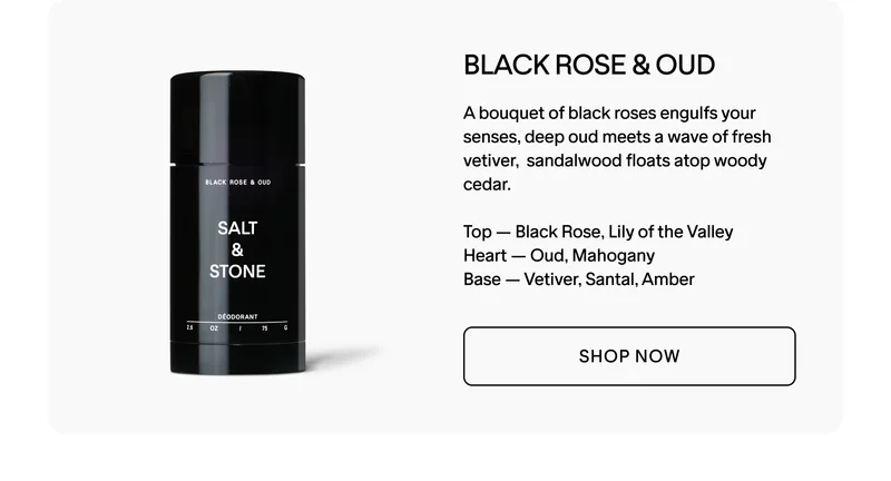 Deodorant - Black Rose & Oud