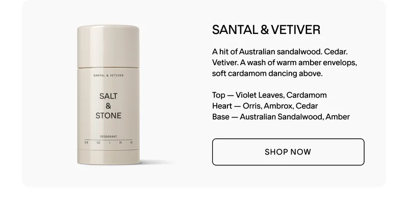 Deodorant - Santal & Vetiver