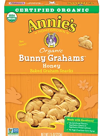 Image of Annie's Homegrown Bunny Grahams Honey