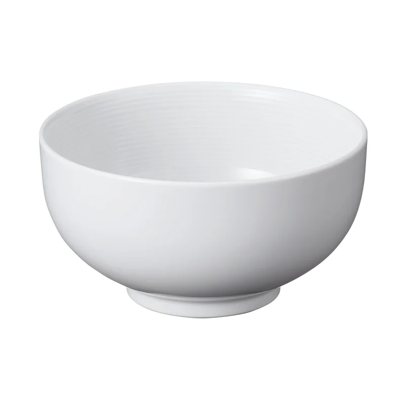 Image of White Porcelain Donburi Bowl