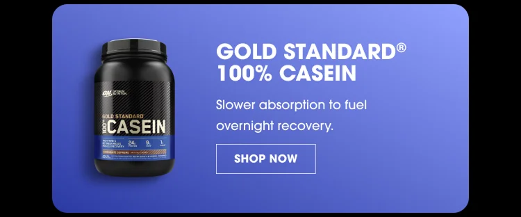 Gold Standard® 100% Casein Slower Absorption To Fuel Overnight Recovery. Shop Now