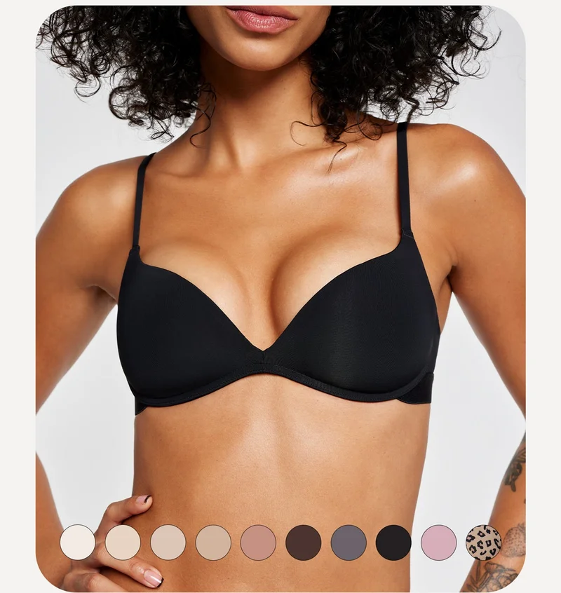 Zero-G Wirefree Lift Up Bra Black