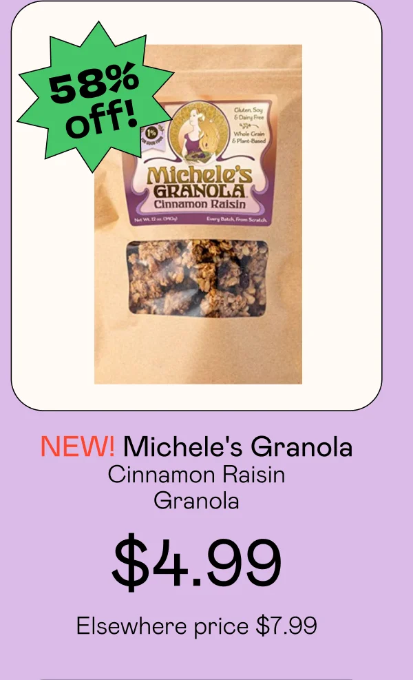 Cinnamon Raisin Granola
