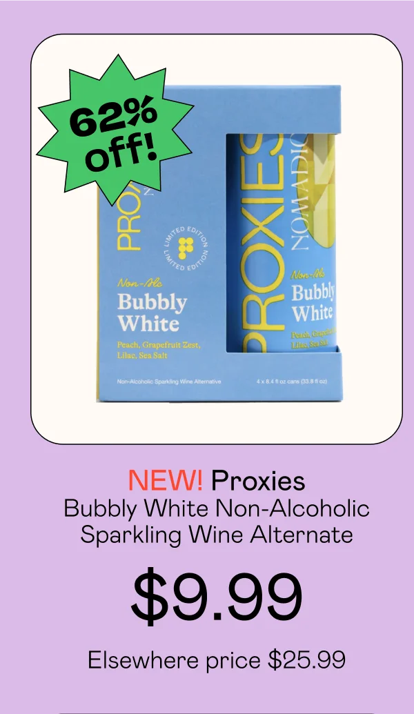 Product Title Bubbly White Non-Alcoholic Sparkling Wine Alternate (4 Pack)