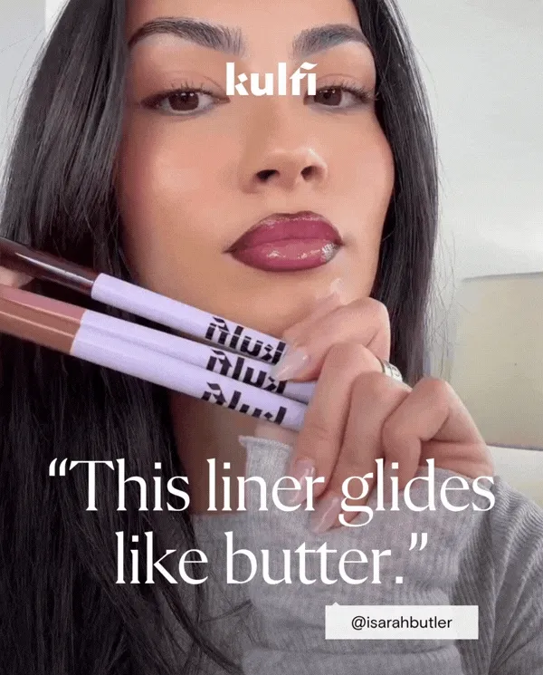 This liner glides like butter