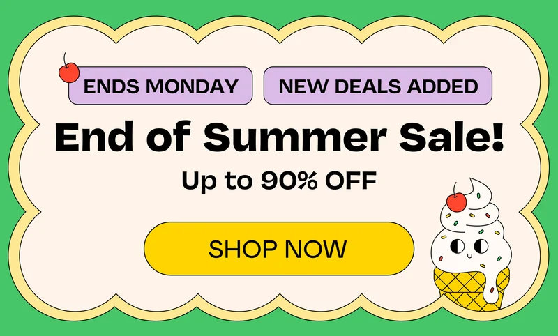End of Summer Sale! - Up to 90% Off - Shop Now
