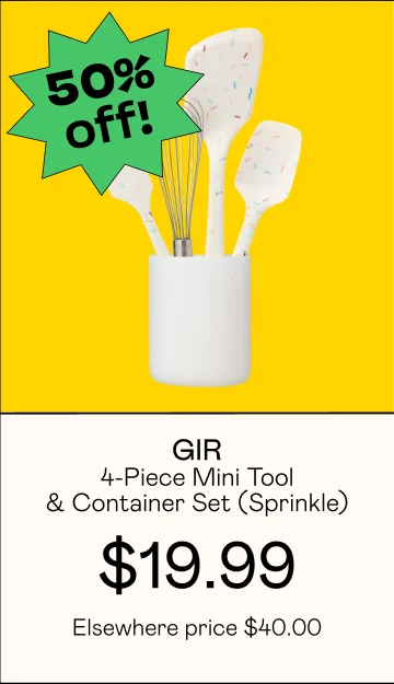 4-Piece Mini Tool & Container Set - Sprinkle