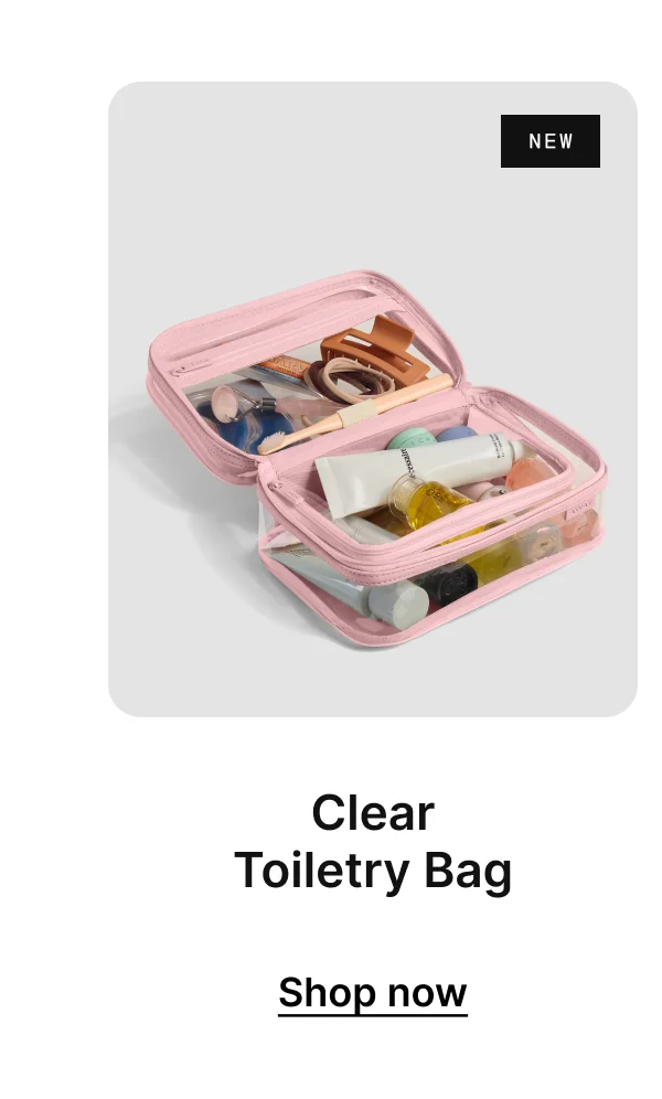 Clear Toiletry Bag