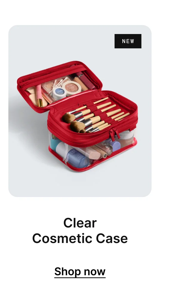 Clear Cosmetic Case