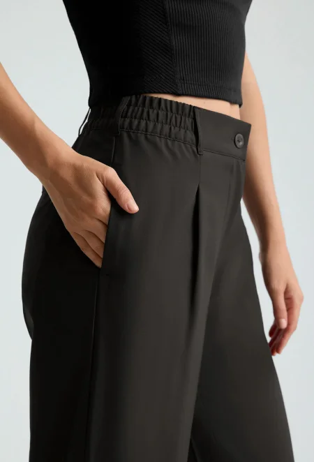 Status Wide Leg Trousers