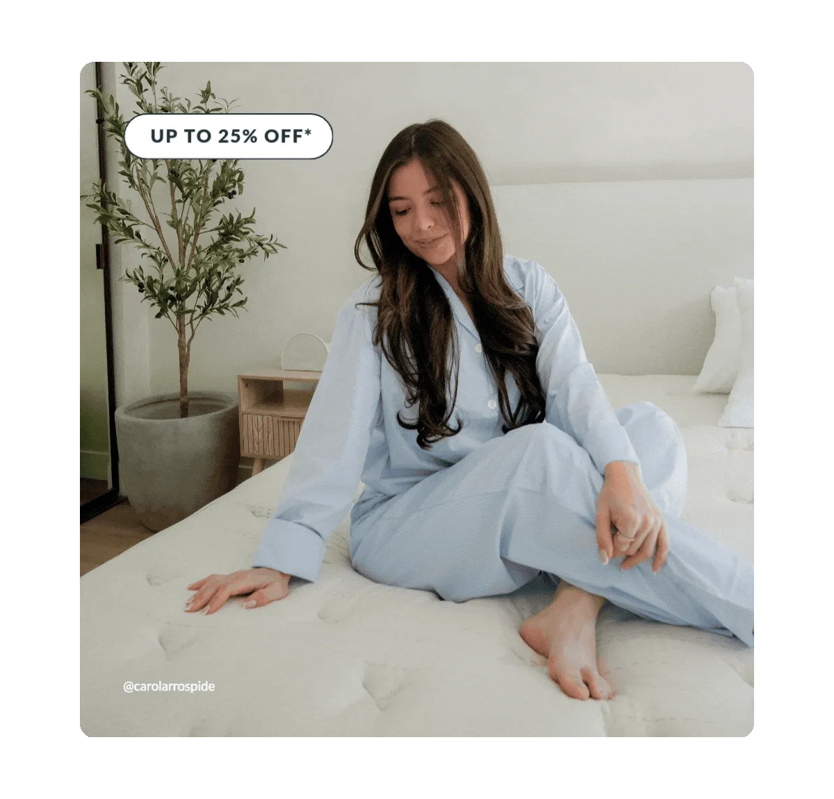 GIF of people interacting with Leesa products