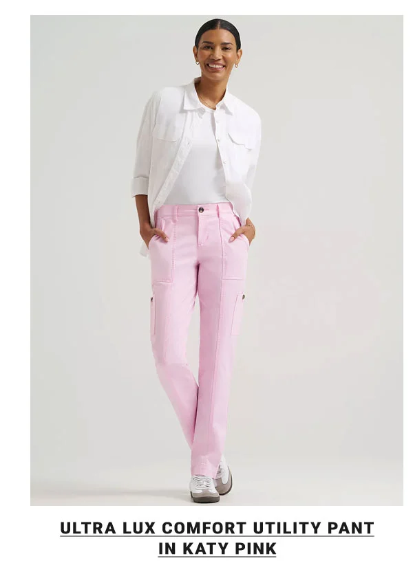 Ultra Lux Comfort Pant In Katy Pink