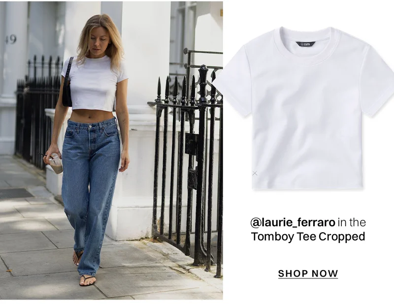 Tomboy Tee Cropped