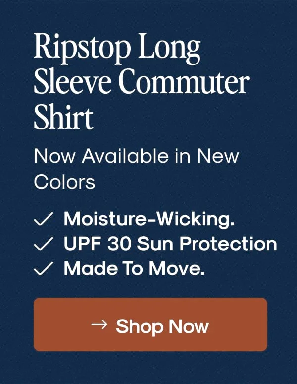 Ripstop Long Sleeve Commuter Shirt