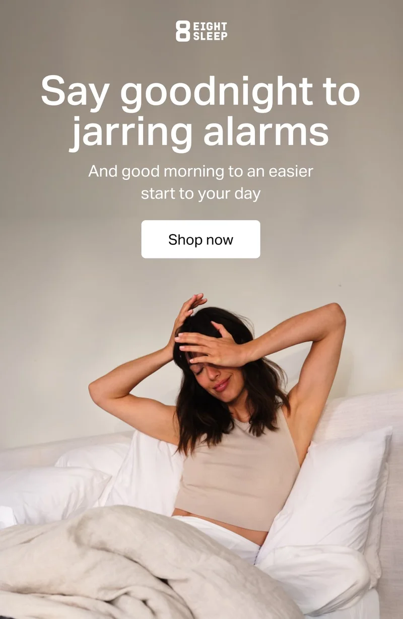 Say goodnight to jarring alarms And good morning to an easier start to your day