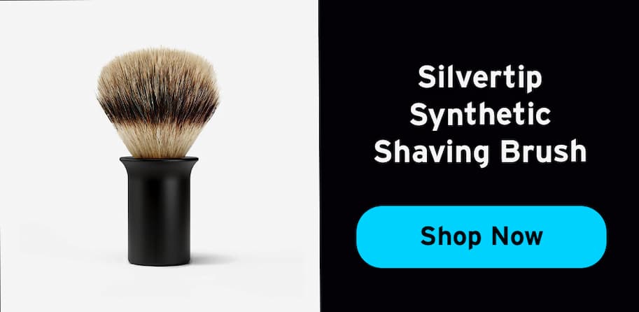 Silvertip synthetic brush