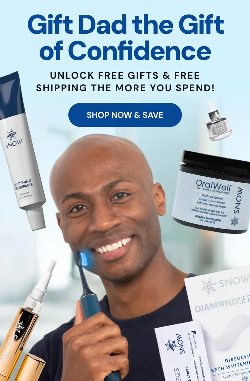 Gift Dad the Gift of a Whiter Smile Get 15% OFF Father’s Day Bundles