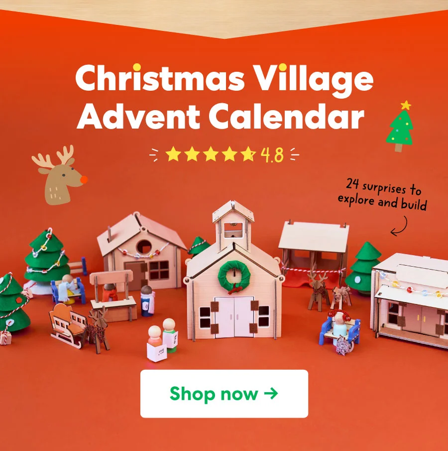 Christmas Village Advent Calendar