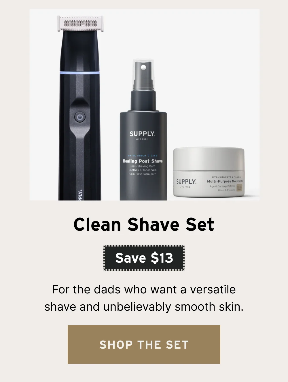 Clean Shave set