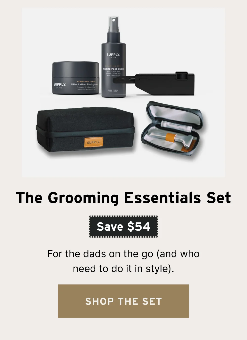 Grooming Essentials Set