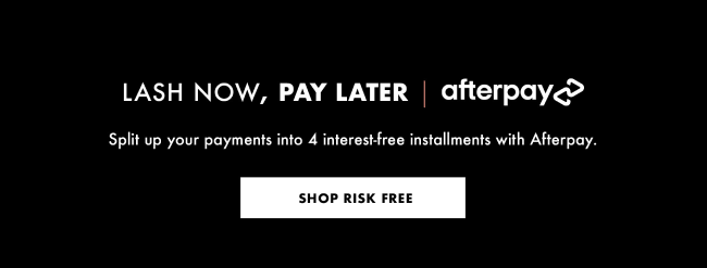 Lash Now, Pay Later with AfterPay