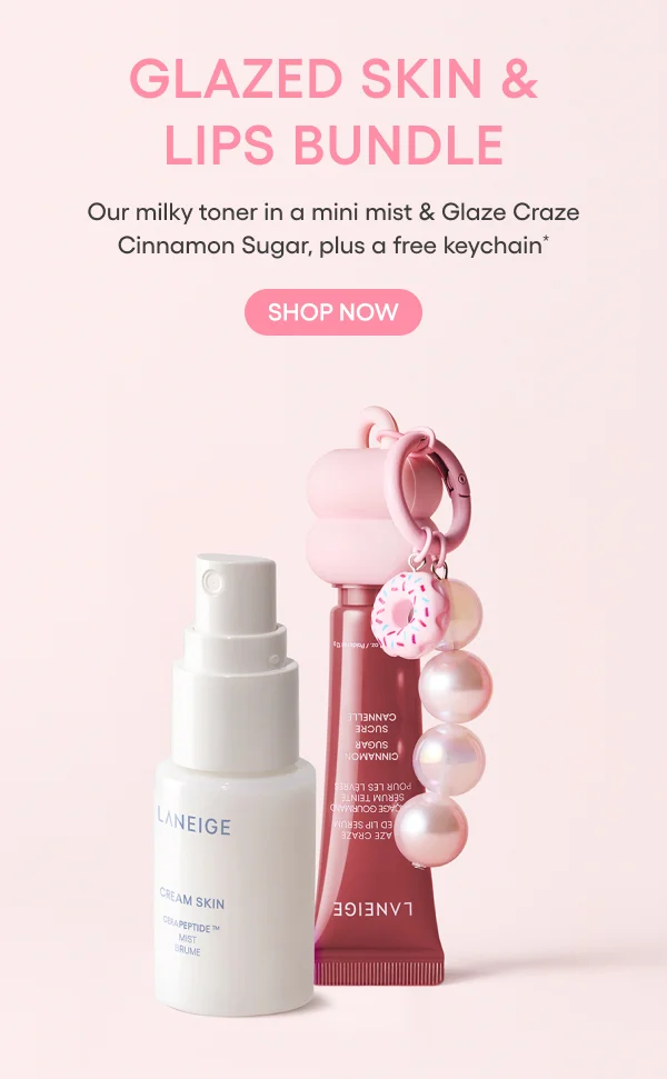 glazed skin and lips bundle