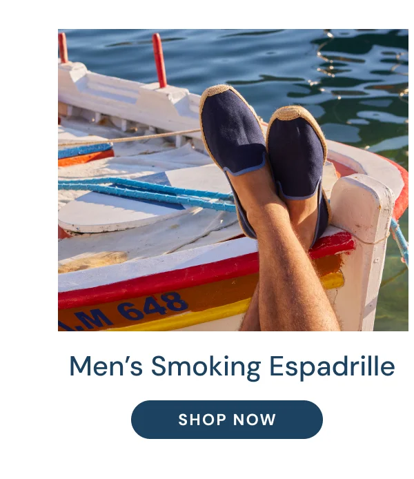 Men’s Smoking Espadrille