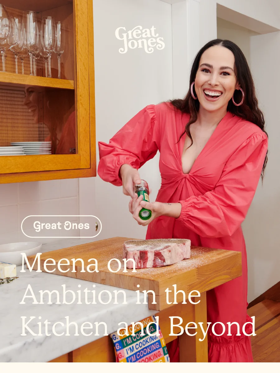 Meena on ambition in the kitchen and beyond