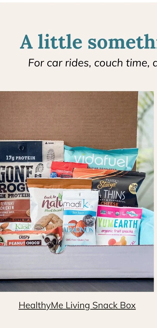 HealthyMe Living Snack Box