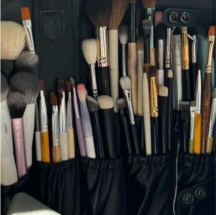 Presley Oldham Backstage Makeup Brushes