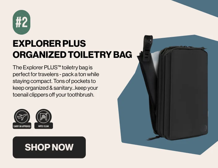 GRAVEL | Explorer PLUS™ Toiletry Bag