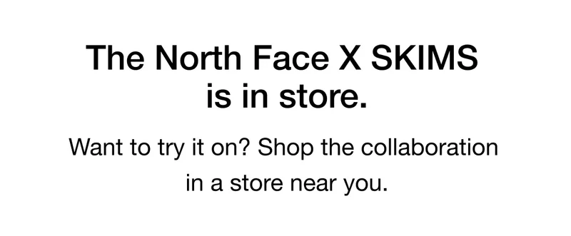 Want to try it on? Shop the collaboration in a store near you.